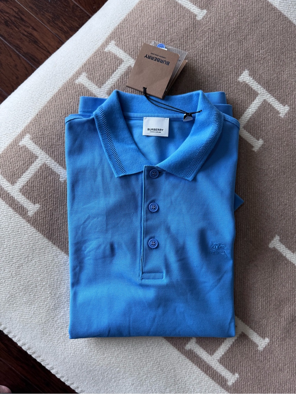 Burberry Men’s Cotton Polo Shirt M